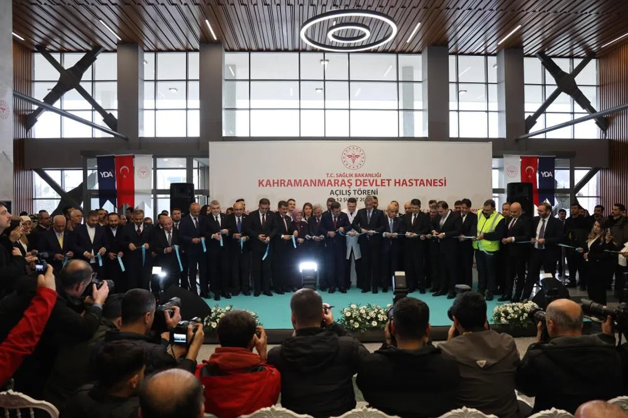 Cumhurbaşkanı Yardımcısı Yılmaz, Kahramanmaraş Merkez Devlet Hastanesi'nin Açılışını Yaptı