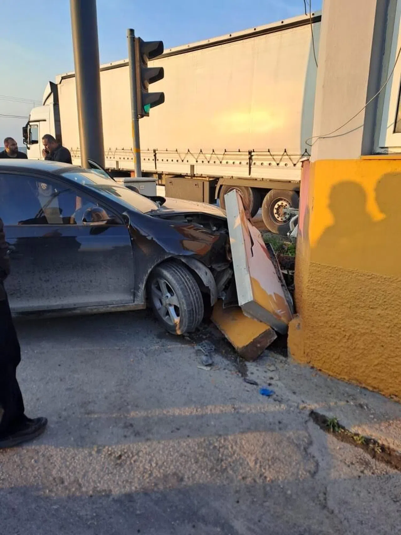 Trafik kazası: 1 yaralı