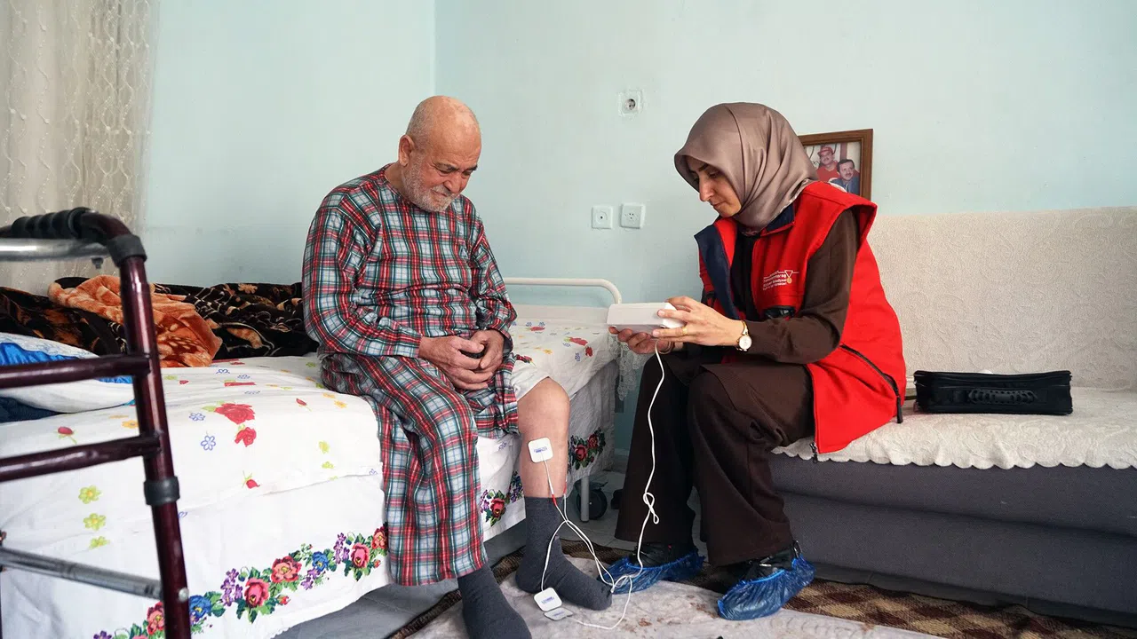 Kahramanmaraş'taki Yaşlılara Evde Destek Hizmeti