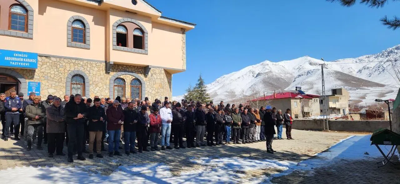 Cinayetle suçlanan muhtar, taziye mesajı yayınlamış