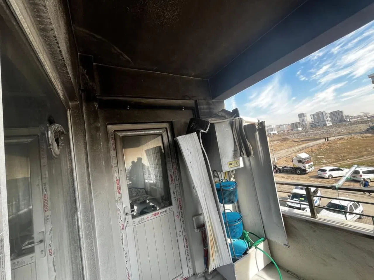 Kahramanmaraş’ta Apartman Dairesinde Yangın