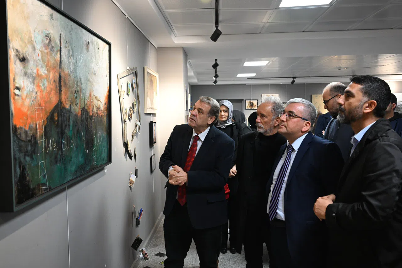 KSÜ’de “Dört On Yedi” Disiplinlerarası Karma Sergisi Açıldı