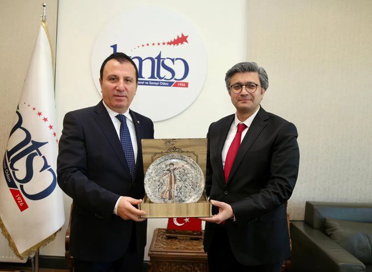 Eximbank Kahramanmaraş Şube Müdürü Mehmet Yalçın’dan Veda Ziyareti