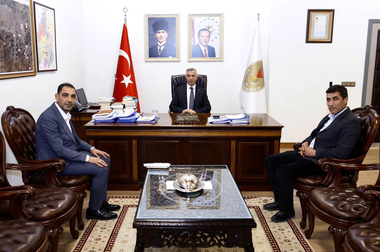 Kahramanmaraş Valisi Mükerrem Ünlüer’e Ziyaretler Devam Ediyor