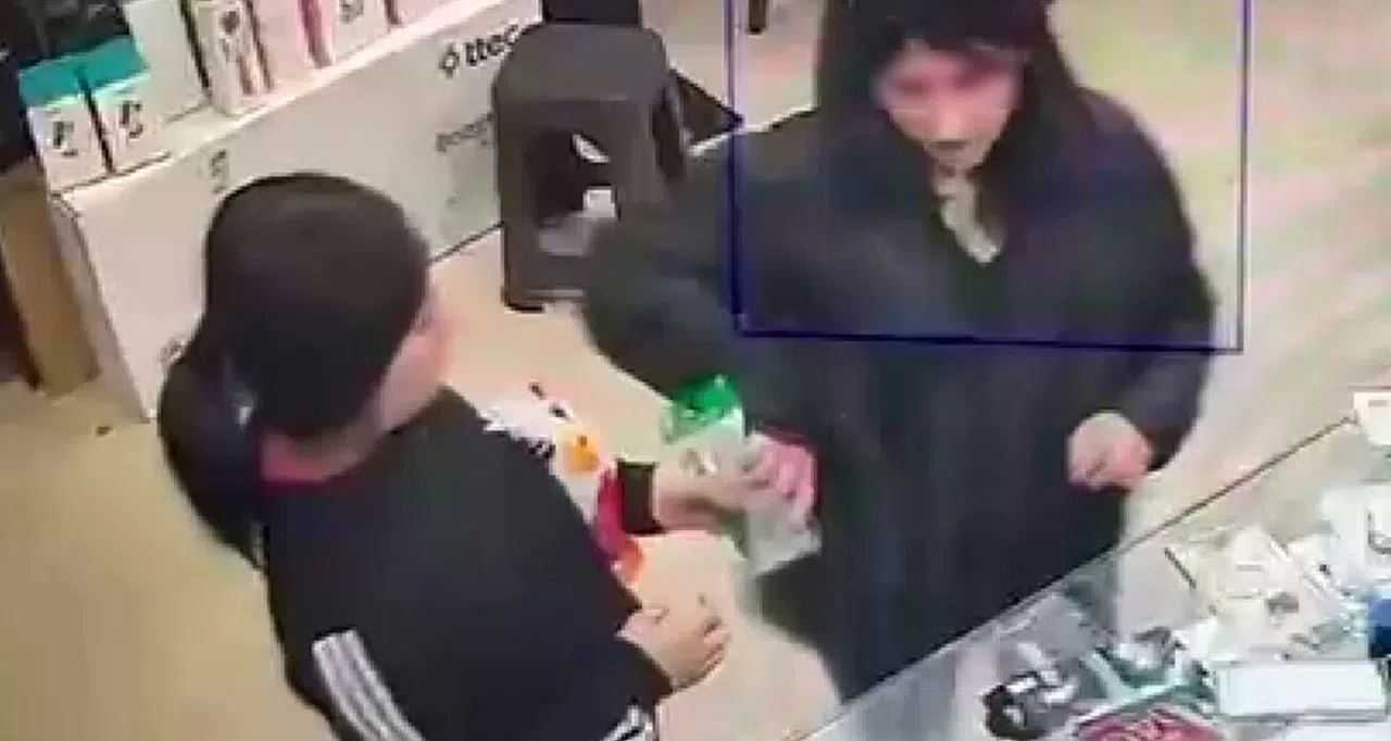 Teknoloji mağazalarına girip hırsızlık yaptılar