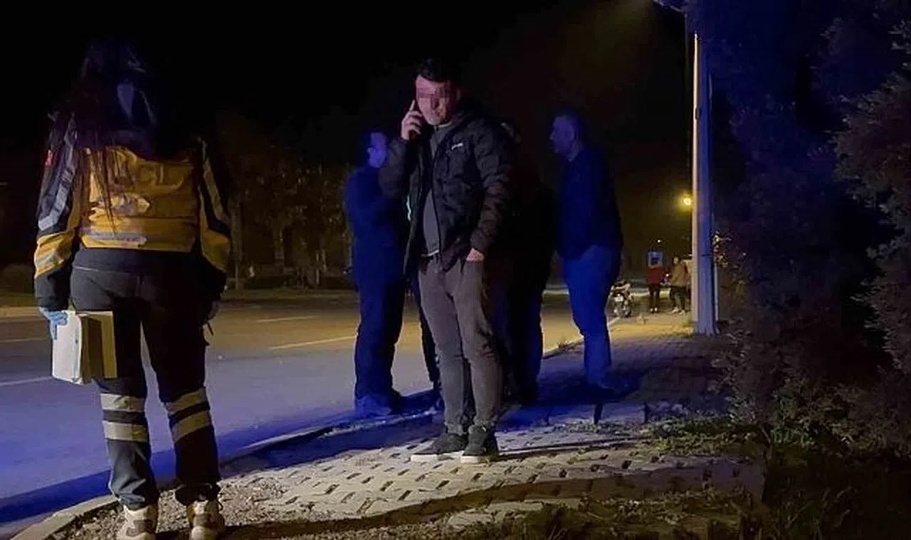 Kaza yapan alkollü sürücünün ’5 metre’ ısrarı