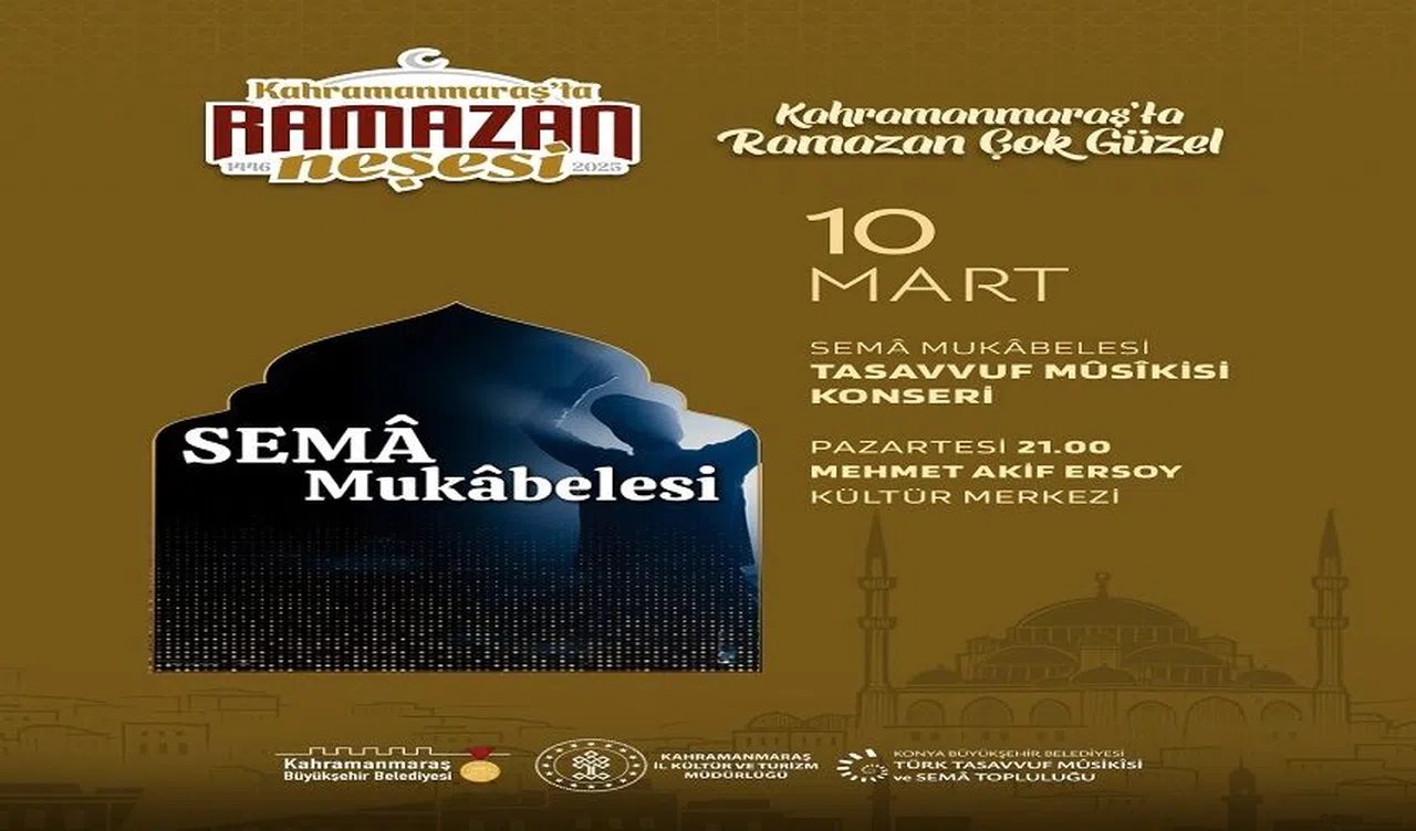 Sema Mukabelesi ve Tasavvuf Musiki Dinletisiyle Gönüller Huzur Bulacak