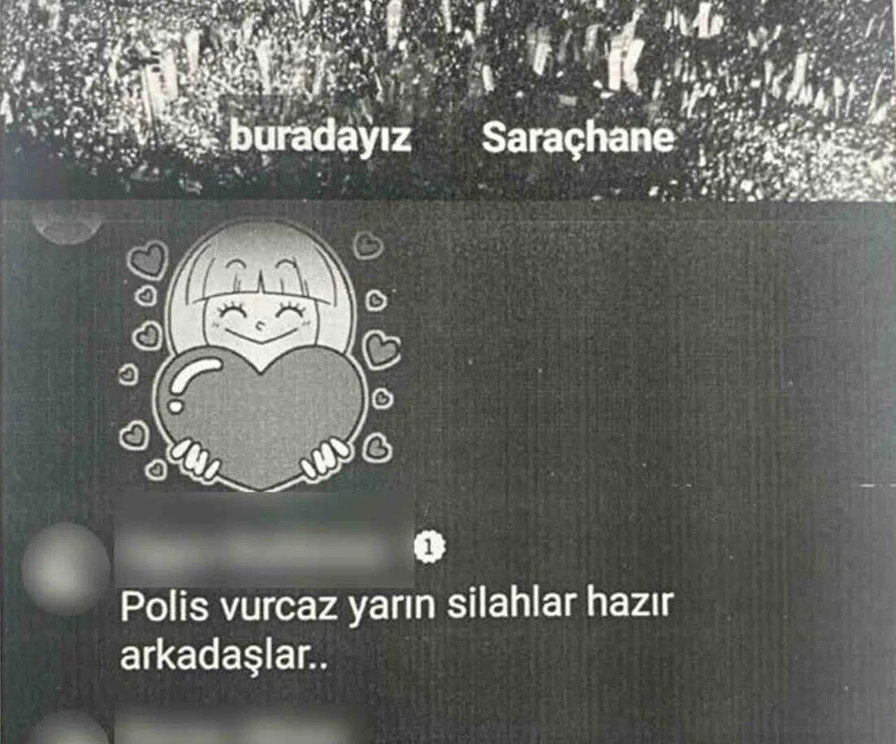 ’Polis vuracağız’ Diye Paylaşım Yapan Şahıs Yakalandı