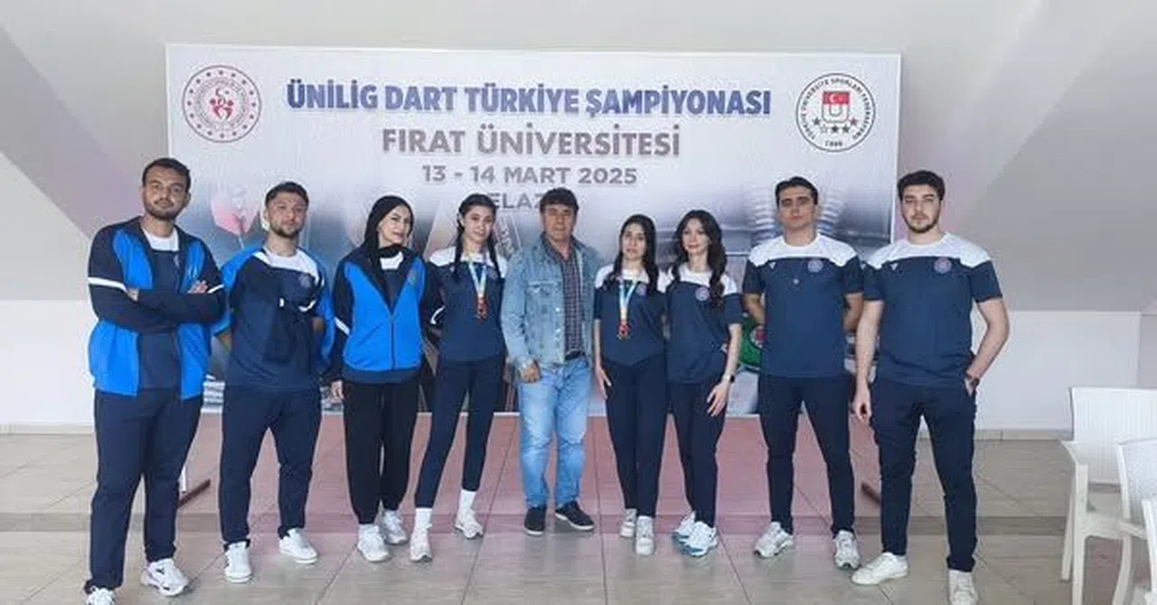 KSÜ Dart Takımı Türkiye Üçüncüsü Oldu