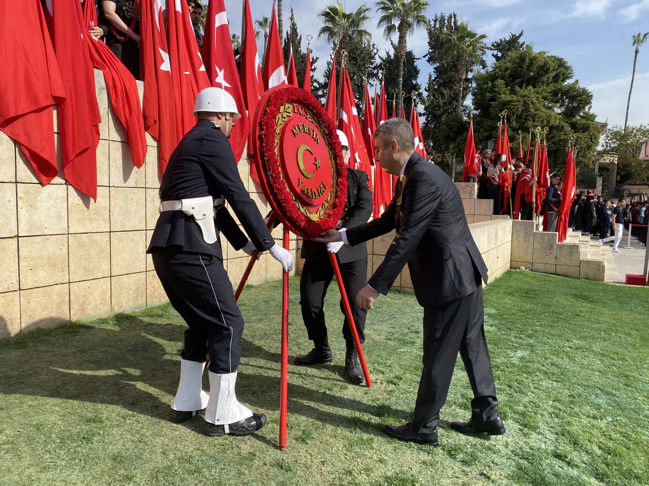 Atatürk'ün Mersin'e Gelişinin 102'inci Yıl Dönümü Törenle Kutlandı