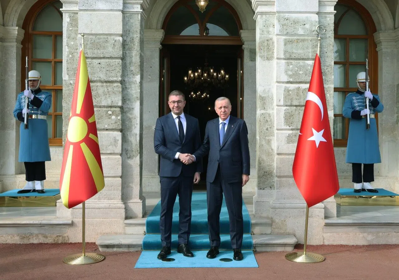 Cumhurbaşkanı Erdoğan: ''Kuzey Makedonya ile ticaret hacmimizi 2 katına çıkaracağız''