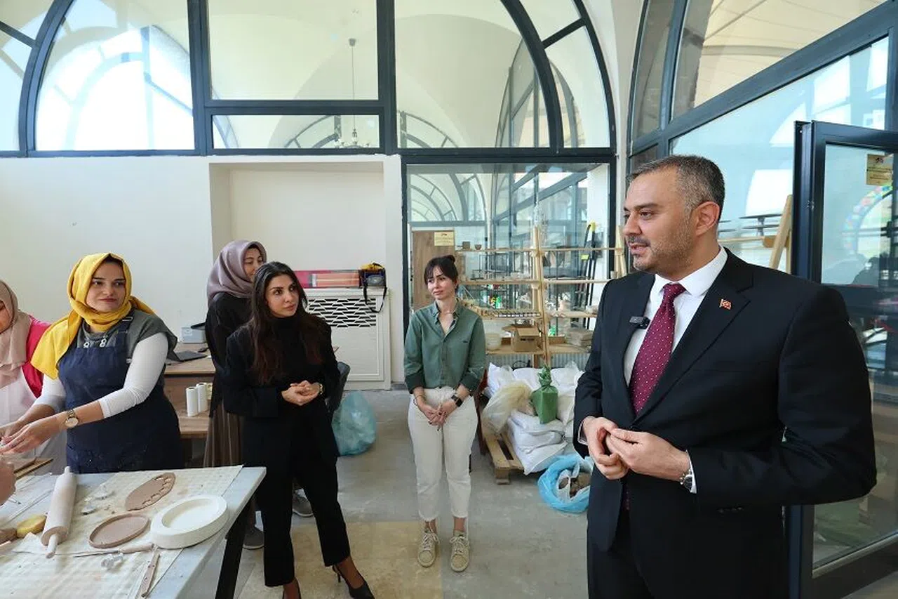 Başkan Toptaş, Kadın Üreticilere Destek Veriyor