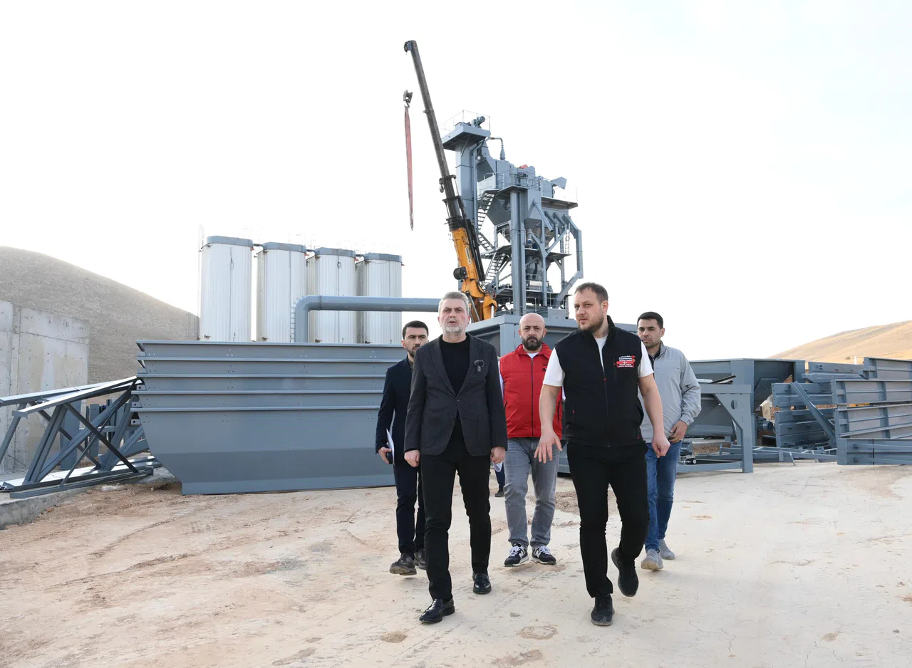 Kahramanmaraş'ta ilçeler için asfalt üretim tesisi kuruluyor