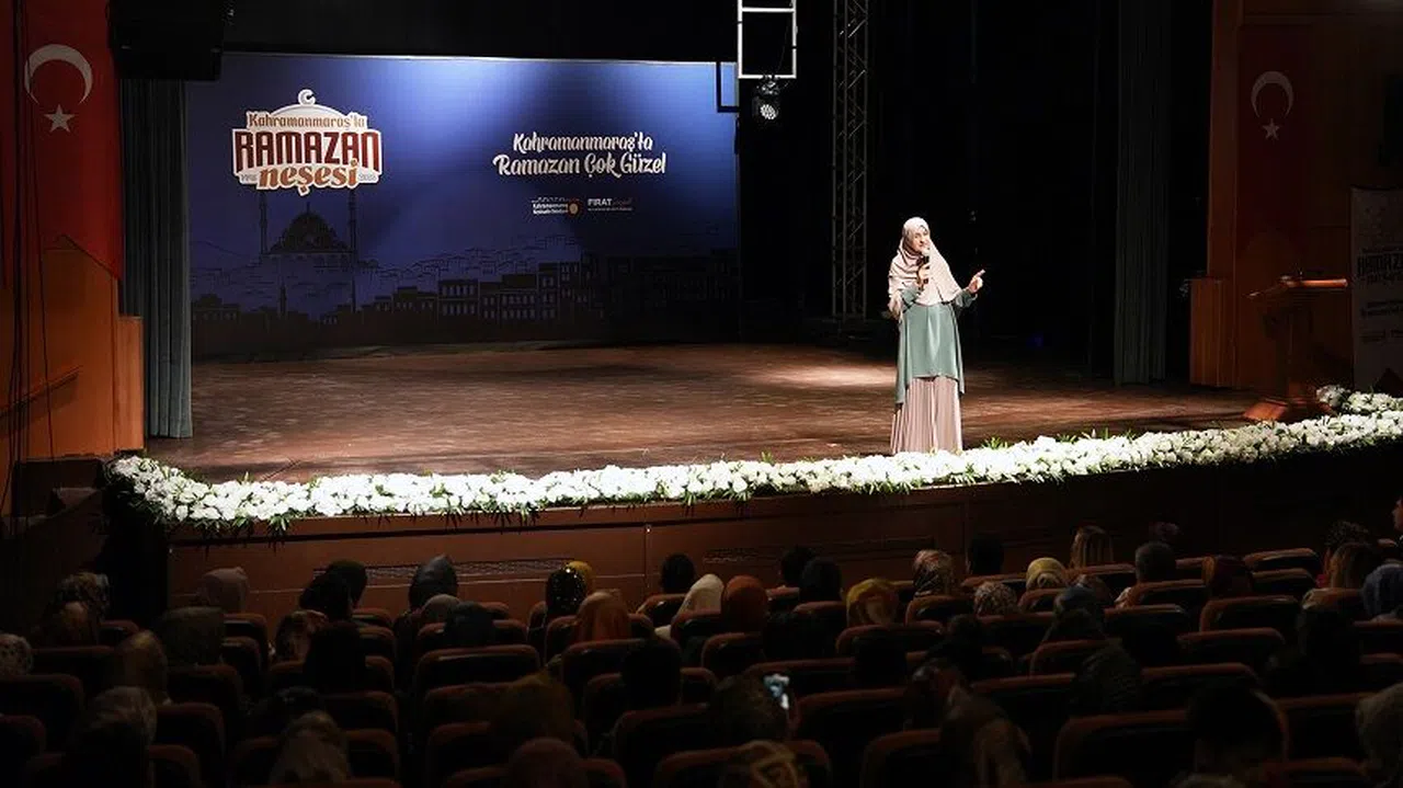 Saliha Erdim Kahramanmaraş’ta Ramazan Sohbetinde Buluştu