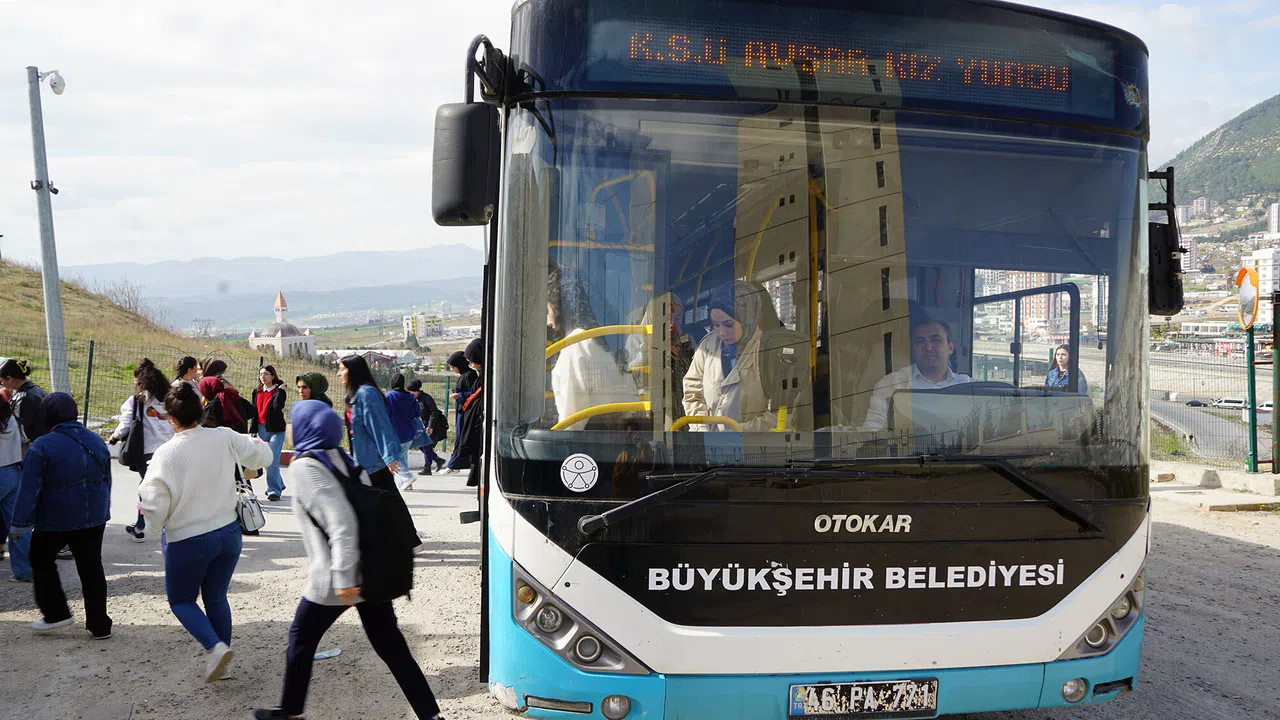 KSÜ Öğrencilerine Ücretsiz Ulaşım Müjdesi