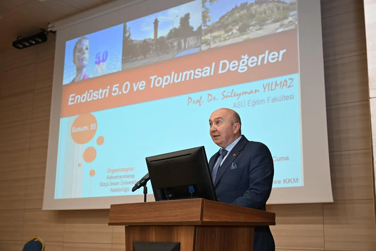 KSÜ’de “Endüstri 5.0 ve Toplumsal Değerler” Konferansı Düzenlendi
