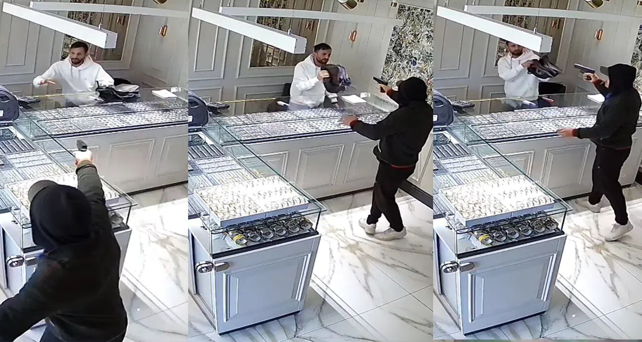 Para sayma makinesi hayatını kurtardı