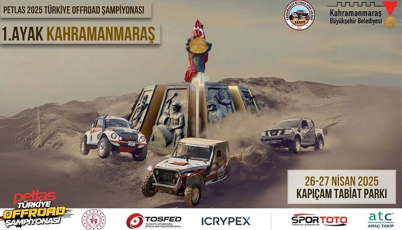 2025 Türkiye Offroad Şampiyonası’nın İlk Ayağı Kahramanmaraş’ta