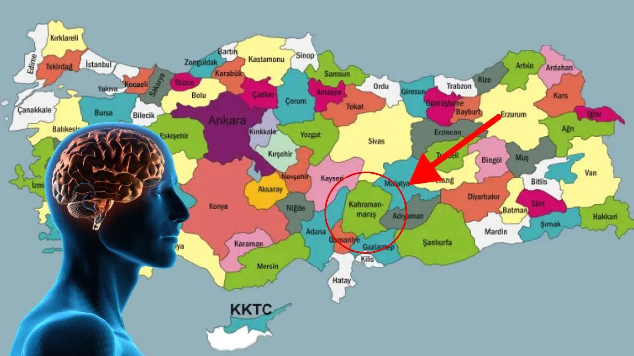 Türkiye'nin Zeka Haritası Açıklandı: Kahramanmaraş'ın Sıralaması Belli Oldu