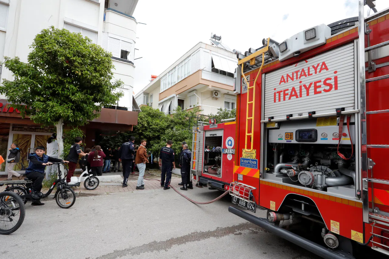 Çamaşır Makinesinden Yangın Çıktı.