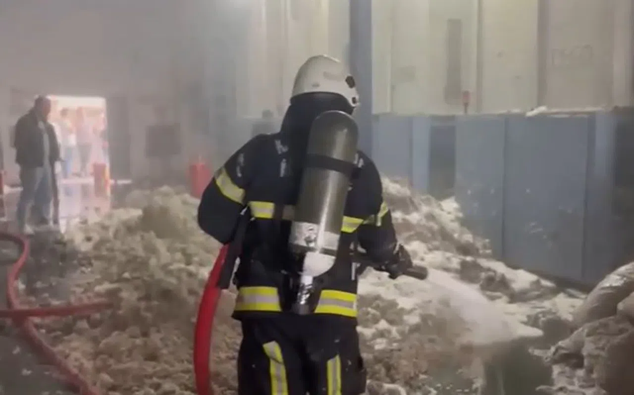 Kahramanmaraş'ta Fabrika Yangını