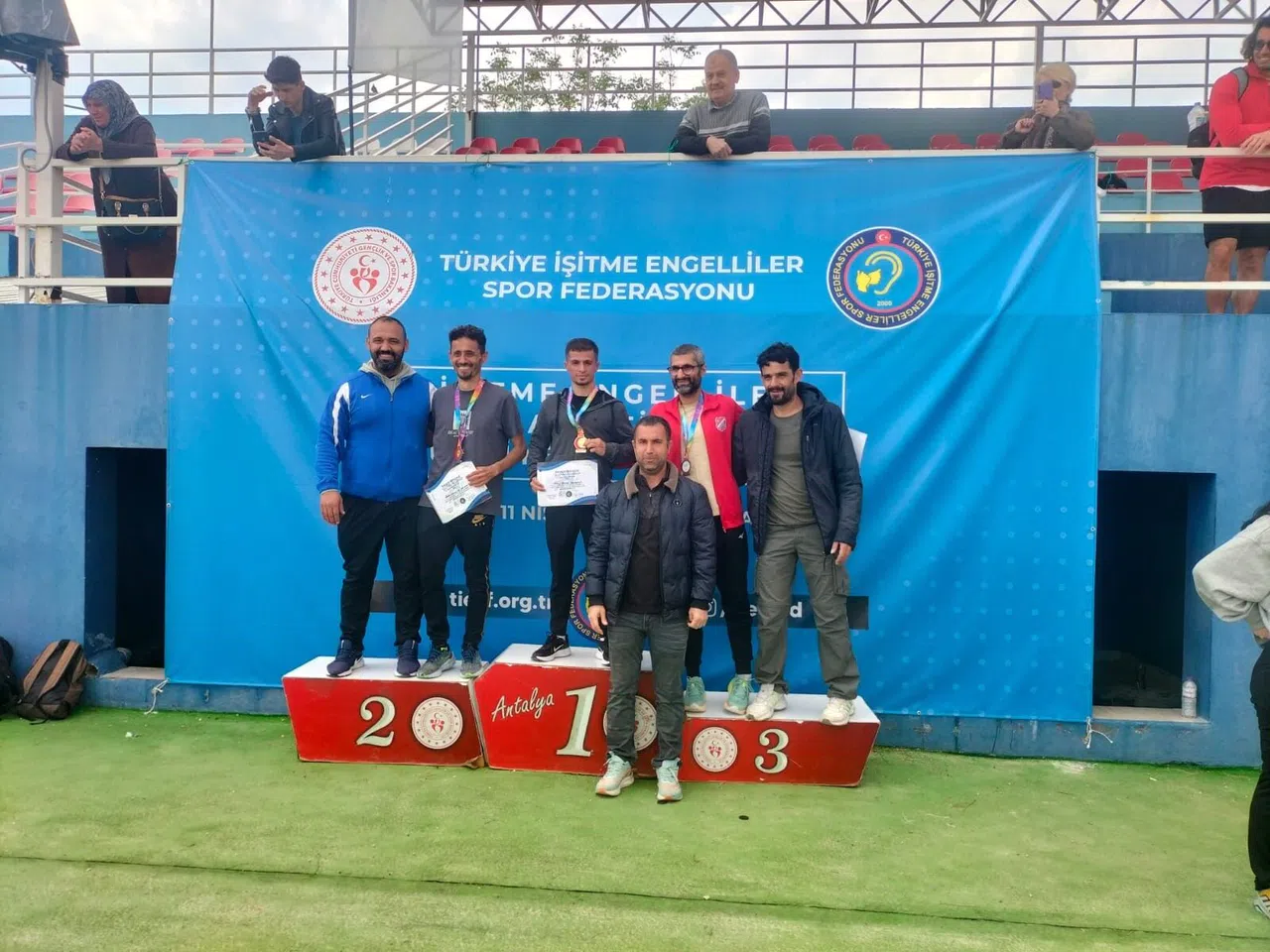 İşitme Engelli Sporcu Türkiye Birincisi Oldu