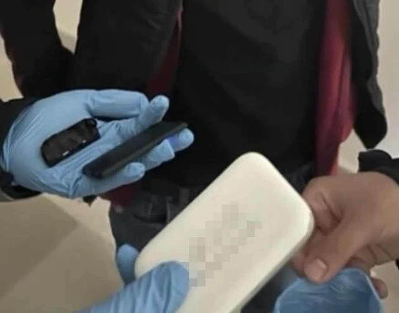 Ehliyet sınavında kopya düzeneği ile yakalandı