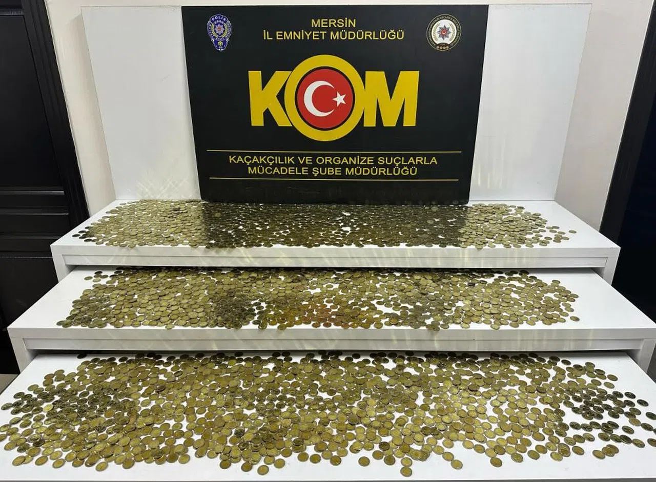 Piyasa değeri 430 bin TL: Sahte 5 bin adet madeni 2 euro ele geçirildi