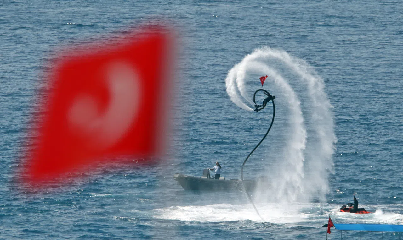 Denizdeki 23 Nisan Korteji Görsel Şölen Oluşturdu