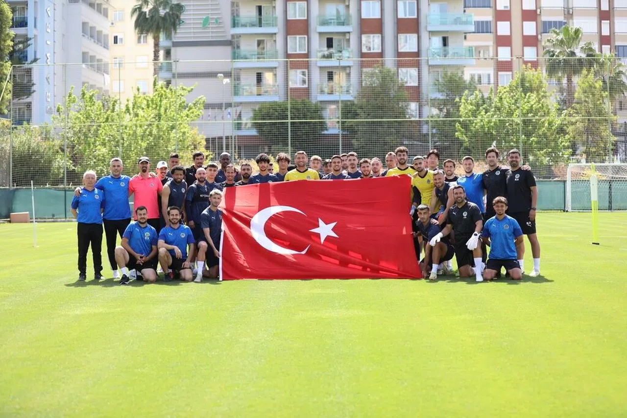 Maçın Hazırlıkları Başladı