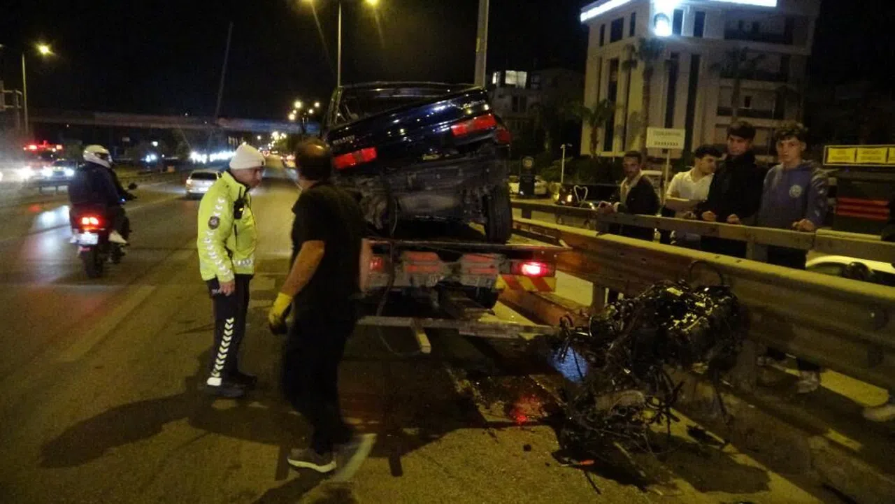 Takla atan aracın açılan kapısından fırlayan genç sürücü hayatını kaybetti