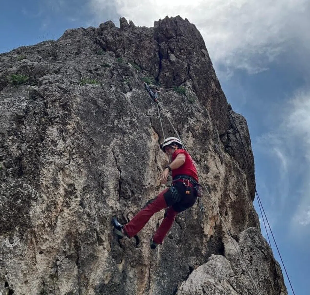 Kahramanmaraş'ta dağcılık eğitimi