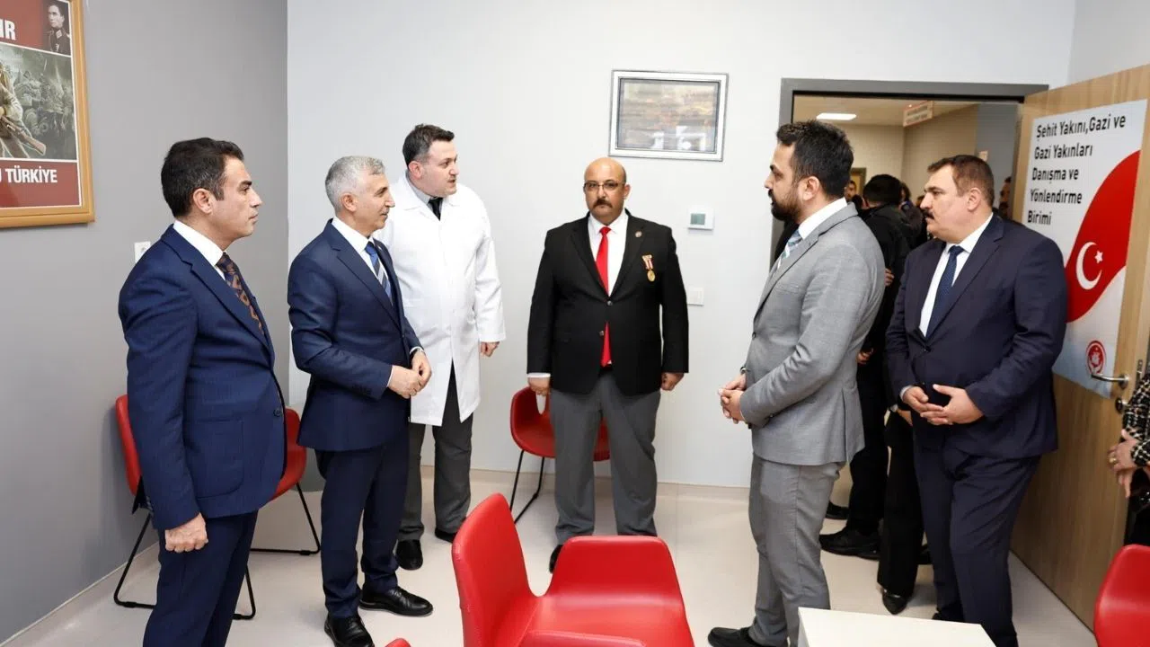 Kahramanmaraş'ta Şehit Yakını ve Gazilere Hastanelerde Özel Destek Birimi