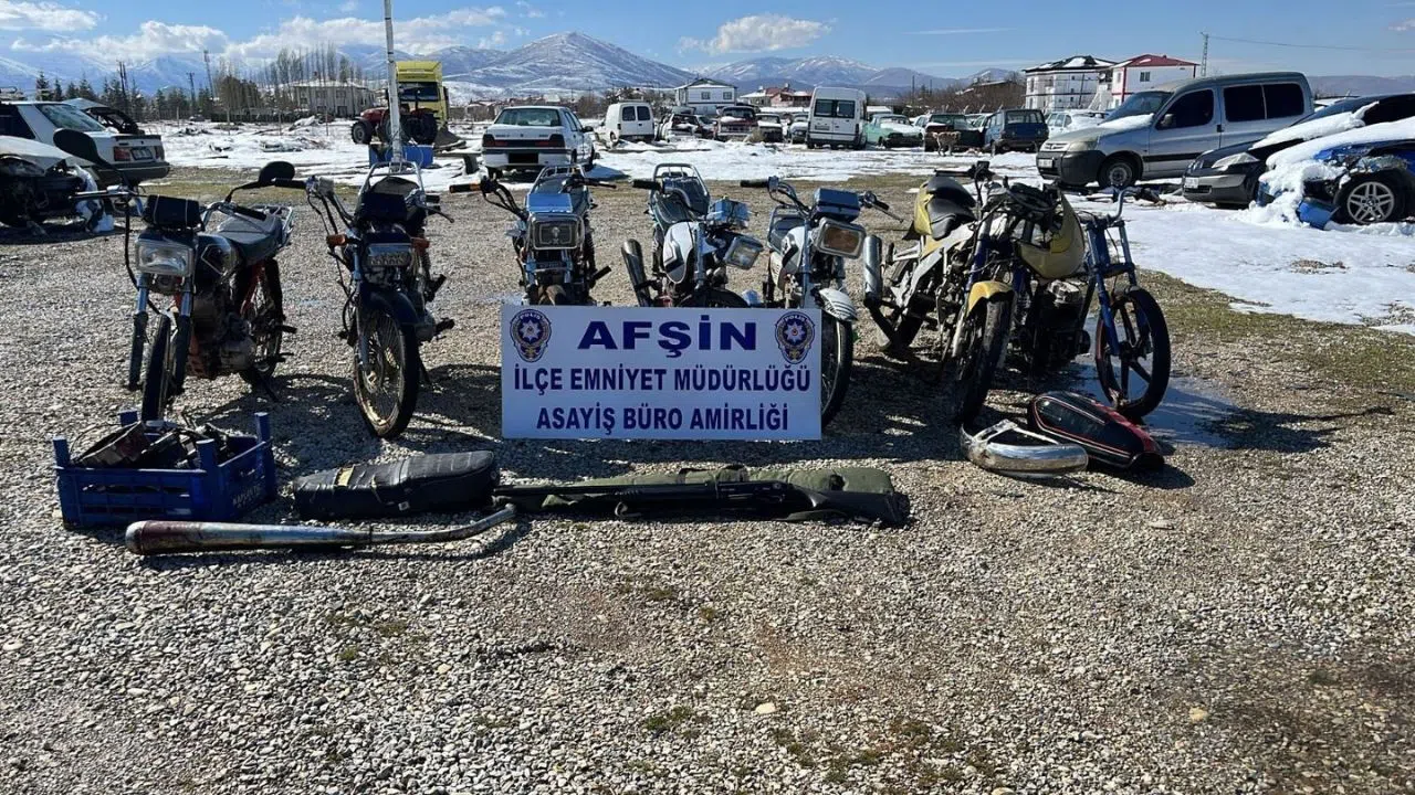 Kahramanmaraş’ta Motosiklet Hırsızlığına Suçüstü: 2 Şüpheli Yakalandı