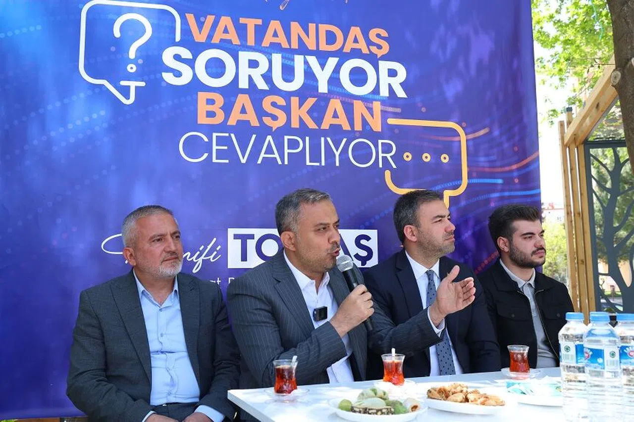 Vatandaş sordu, Başkan Toptaş müjdelerle cevapladı