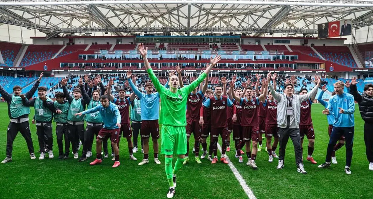 Trabzonspor Avrupa’da Finalde! UEFA Gençlik Ligi’nde Tarih Yazıldı
