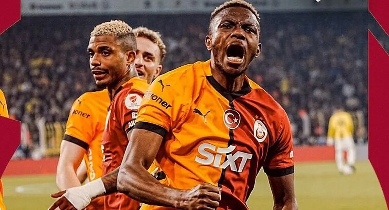 Olaylı Derbide Kazanan Galatasaray: 1-2