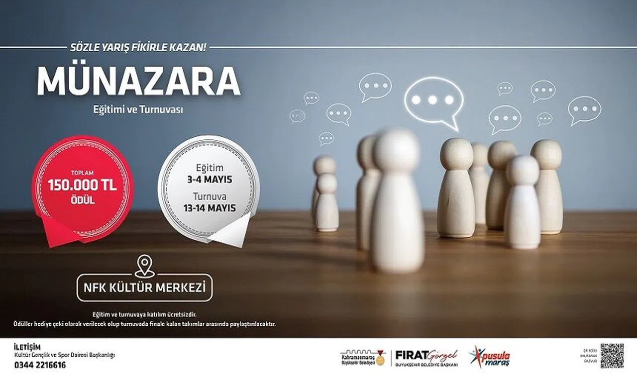 Fikirler Yarışıyor: Kahramanmaraş’ta 150 Bin TL’lik Münazara Turnuvası