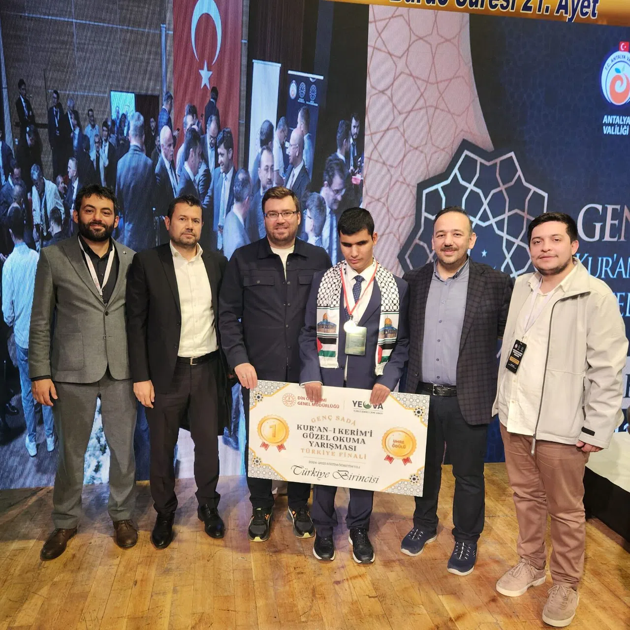 Kahramanmaraşlı Öğrenci Kur’an-ı Güzel Okuma Yarışmasında Türkiye Birincisi Oldu