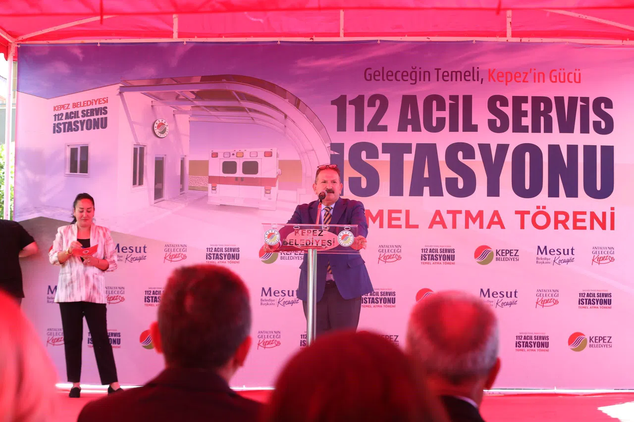 112 Acil Sağlık İstasyonu'nun Temeli Atıldı