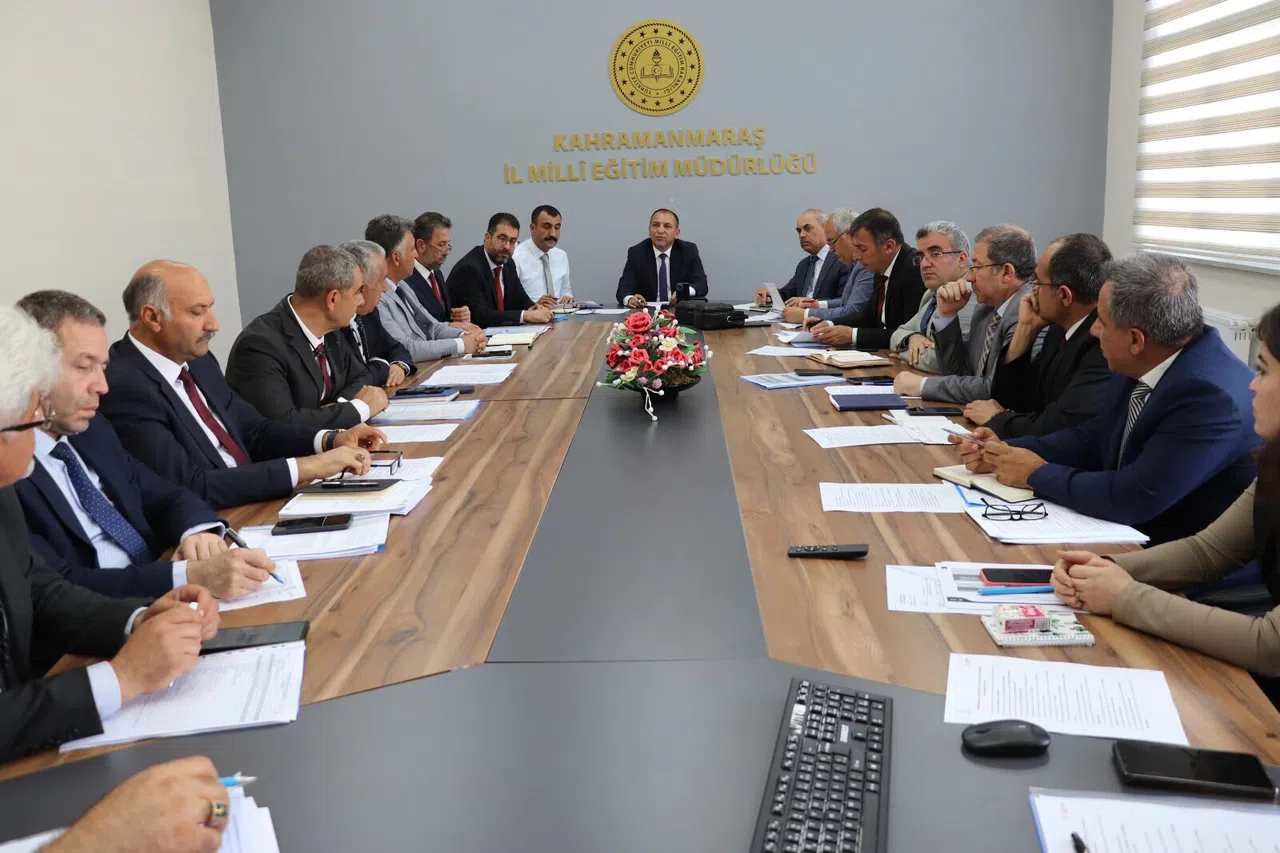 Kahramanmaraş’ta Eğitim Değerlendirme Toplantısı Yapıldı