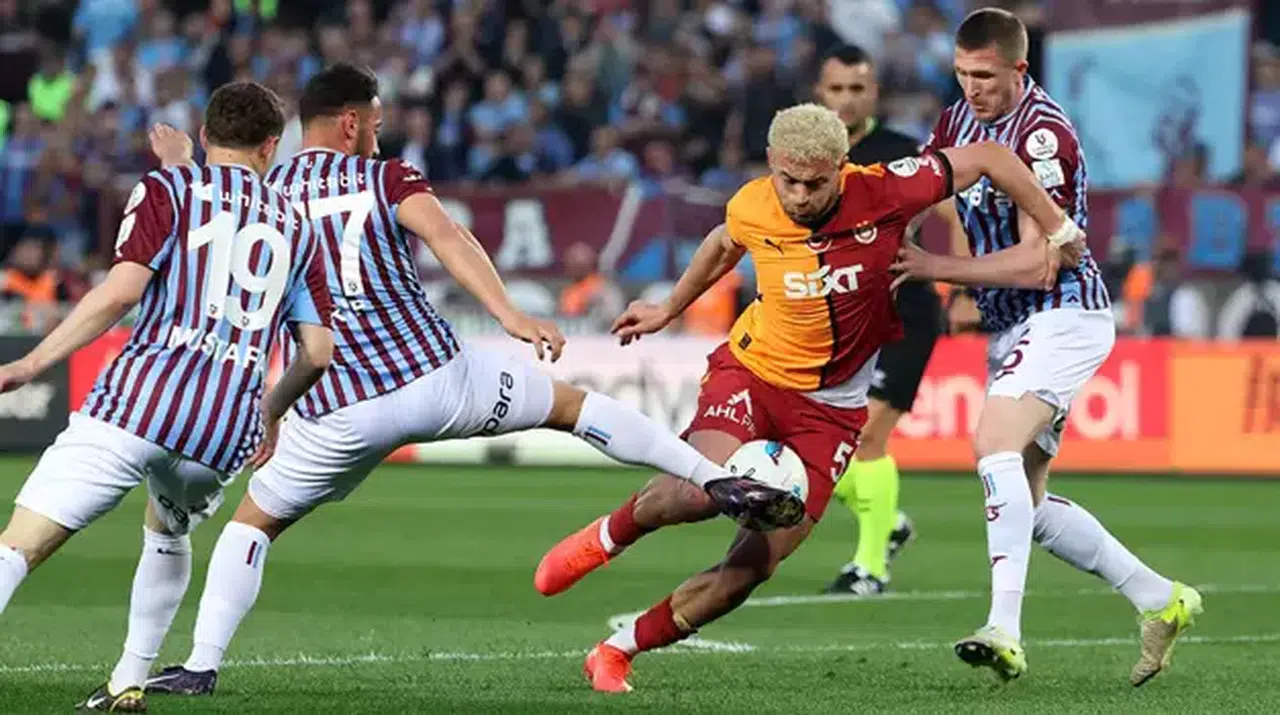 Galatasaray Şampiyonluğa Göz Kırptı; Trabzonspor 0-2 Galatasaray