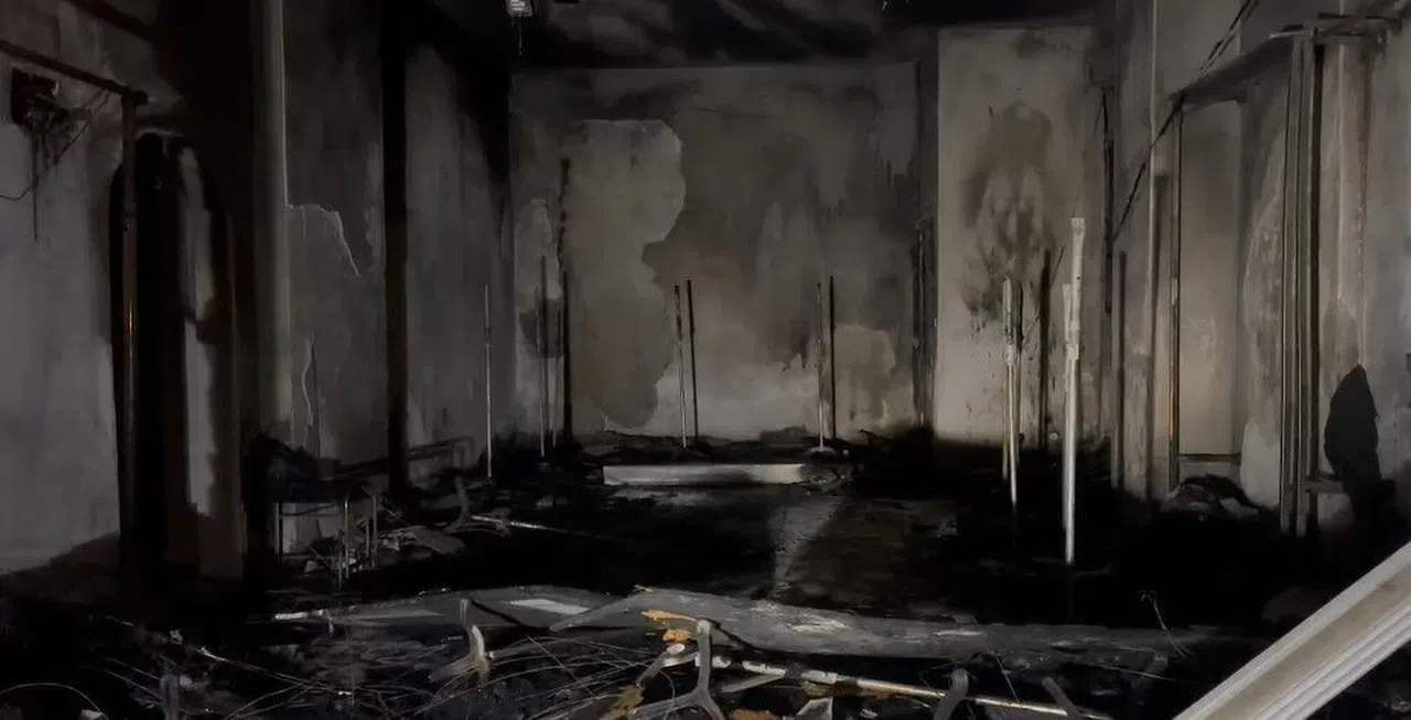 Gelinlik Mağazasında Yangın: Yüzlerce Gelinlik Yandı