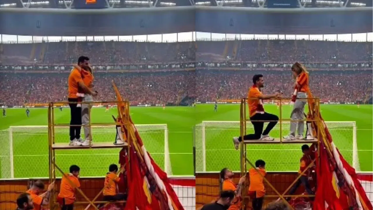 Galatasaray’ın Maçında Kahramanmaraşlı Gençten Evlilik Teklifi
