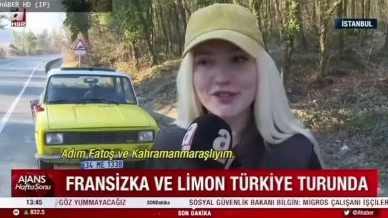 Alman Fenomen Franziska: Adım Fatoş, Kahramanmaraşlıyım!