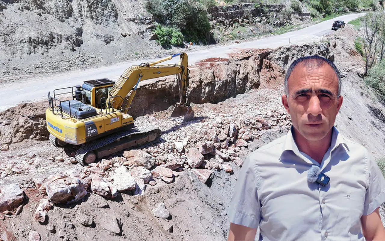 Nurhak’ta Tatlar ve Yeni Mahalle Yolunda Genişletme Başladı!