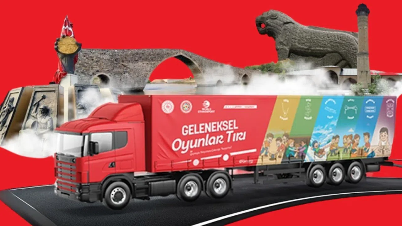 Geleneksel Oyunlar Tırı Kahramanmaraş’ta Çocuklarla Buluşuyor