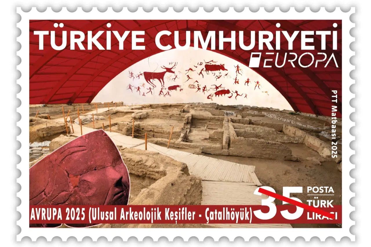 'Avrupa'nın en güzel pulu' oylamaları sürüyor... PTT, arkeolojik keşiflerle Türkiye'yi temsil ediyor