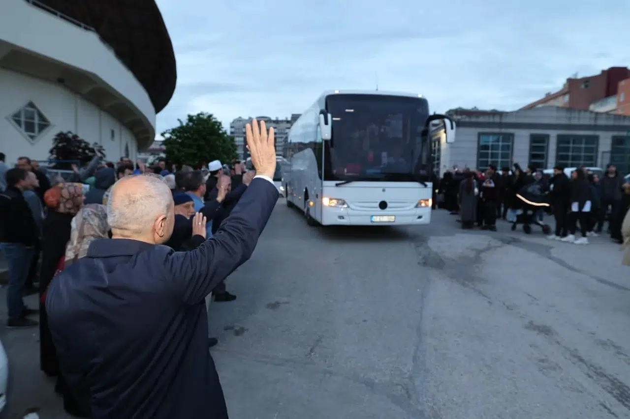 Gebzeli hacı adayları kutsal topraklara uğurlandı