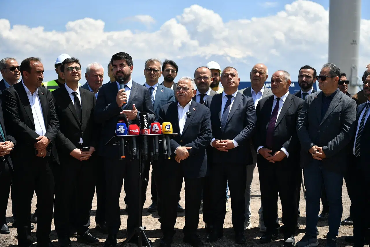 Kayseri Büyükşehir RES'i tanıttı